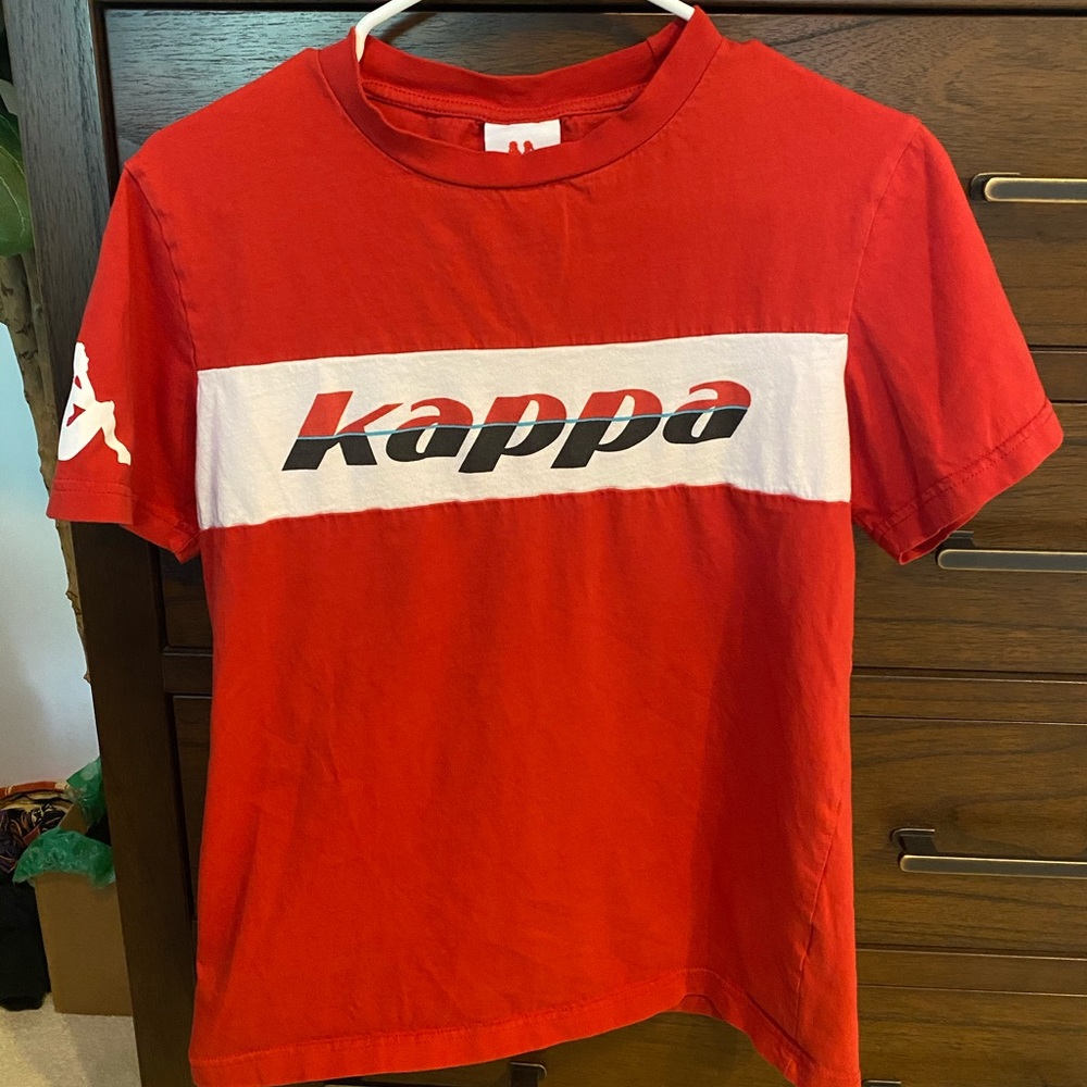 Red Kappa Logo T-Shirt